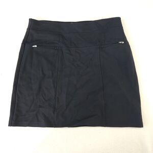 Aventura Skirt Women's Medium Black Unlined Stretch Comfort Golf Active
